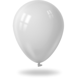 Ballon white-256