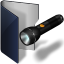 Folder Blue Pocket Lamp icon