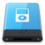 HDD Blue iPod W icon