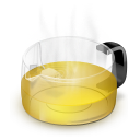 Glass Teapot Yellow-128