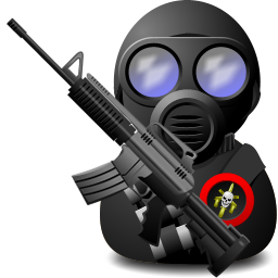 Gas Soldier with Weapon