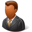 Client Male Dark icon