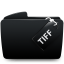 Folder black tiff icon
