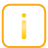 Information Button yellow icon