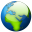Globe terrestre 2-32
