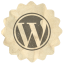 Retro Wordpress icon