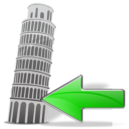 Tower of Pisa Back