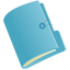 Folder blue-64