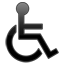 Symbol Handicap Black-64