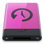 HDD Pink Time Machine B icon