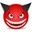Devil laught icon