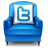 Twitter armchair-48