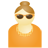 Sunglass woman orange-48