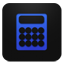 Calculator blueberry icon