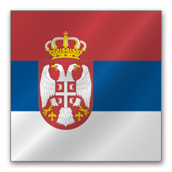 Serbia flag-256