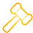 Auction yellow icon