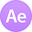 After Effects flat circle Icon