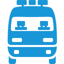 Ambulance blue-128