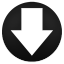 Arrow Circle Down icon