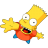 Bart Simpson Greeting-48