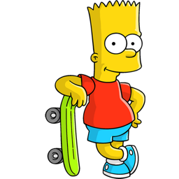 Bart Simpson Skate