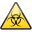 Biological Hazard Symbol Triangle-32