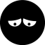Black Smiley 18 icon