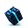 Blue cube-32