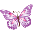 Butterfly Purple-128