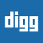 Digg Flat icon