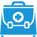 Doctor Briefcase blue-128