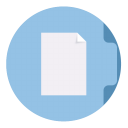 Documents Folder Circle-128