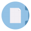 Documents Folder Circle icon