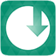 Downloads green icon