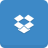 Dropbox Flat icon