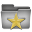 Favorites Steel Folder icon