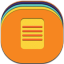 Files Flat Round icon