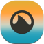 Grooveshark Flat Mobile icon