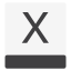 Hdd Osx White icon