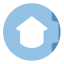 Home Folder Circle icon
