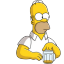 Homer Simpson Beer Icon
