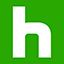 Hulu flat icon