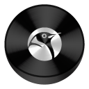 Linux Black Drive Circle-128